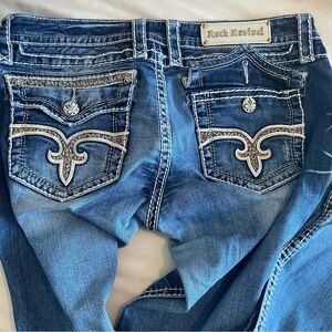 Rock Revival Saratov Bootcut Jeans for Men